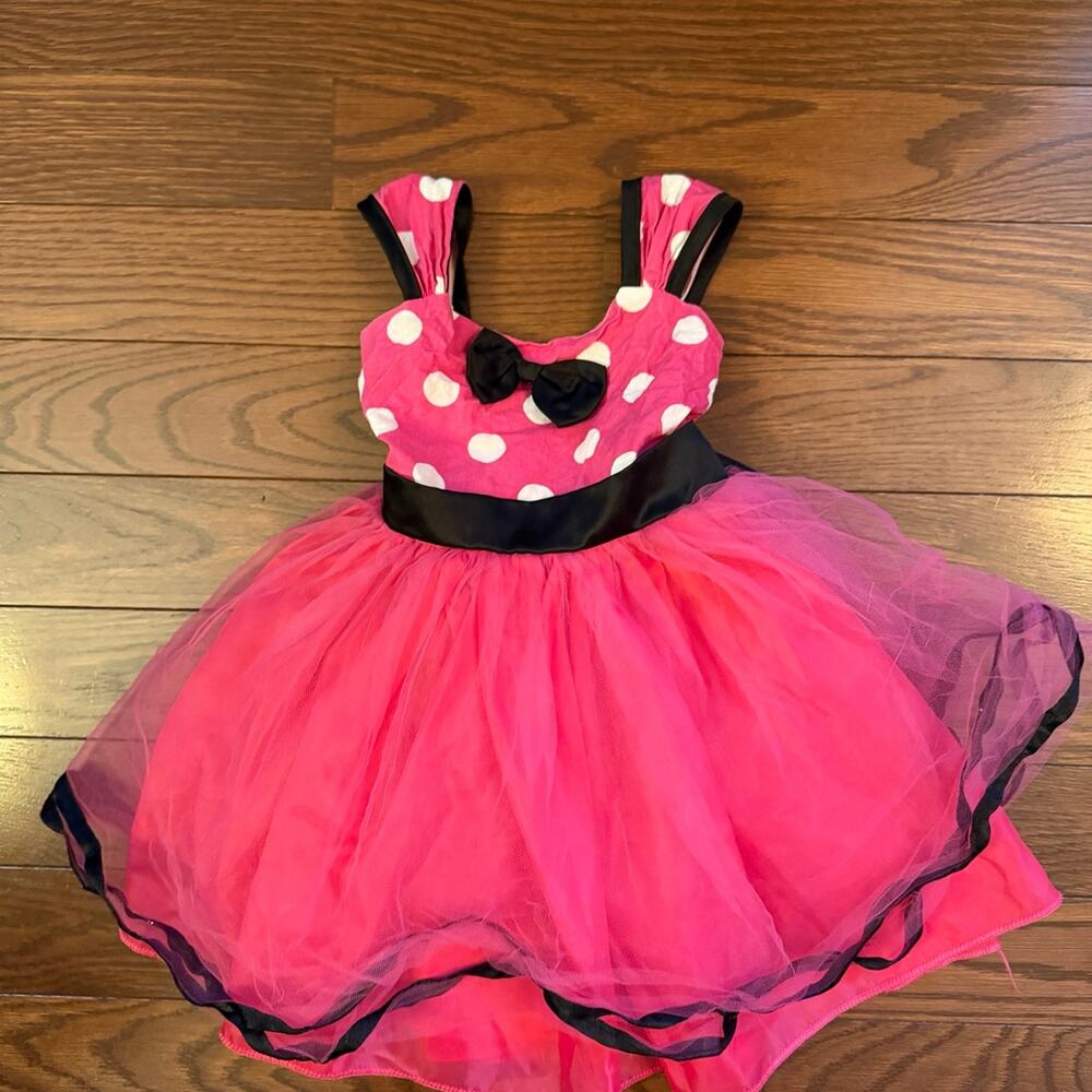 Girls Minnie Mouse NNJXD Custom Dress Size 2T
